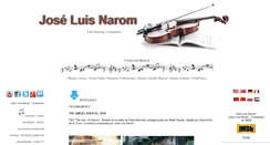 Desktop Screenshot of joseluisnarom.com